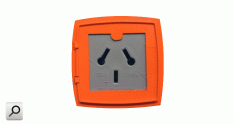 Caja caps; Placa c-1 toma 2x10A +T NAR dual
