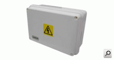 Caja paso  165x 115x110mm PVC GRI t-OPA IP65