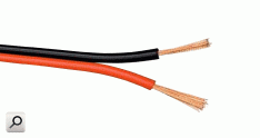 Cable bafle 2x0,75mm2 ROJ-NEG