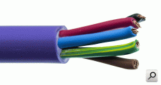 Cable subter  1kV Cu  5x 4mm2 PVC flexible