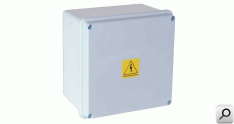 Caja paso  150x 150x 70mm PVC GRI t-GRI IP56