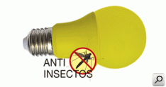 Lampara LEDs Pera   5,0W AMA 220V ant-ins E27