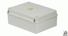 Caja paso  300x 220x120mm PVC GRI t-GRI IP56